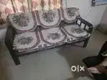 SOFA SET+ 3RECLINERS+ COT & MATTRESS+ DEEWANA COT