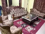 Sofa set double bed -revolving chair study table almari dining table