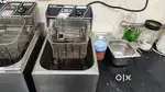 Fryer and toaster and kitchen equipments