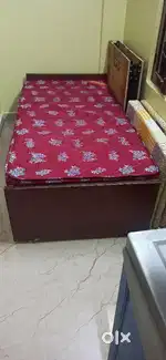 Two single cots and two Kurlon 6 beds for sale at reasonable price.