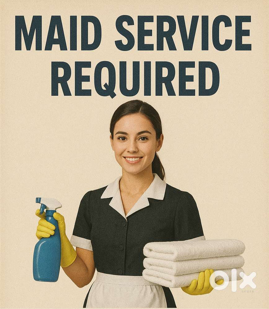 Part Time Maid for House Cleaning and all