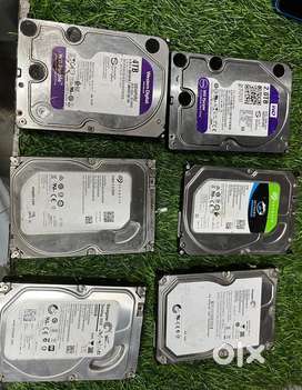Cctv and Desktop hdd 1 TB, 2tb, 4tb quantity available Condition A+++
