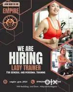 Hiring Fitness Trainer