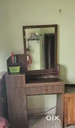 Dresser with study desk table