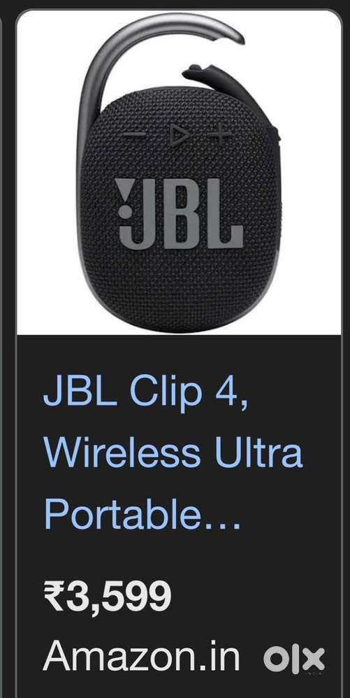JBL clip 4- box piece - unused