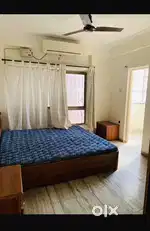 2bhk furnished flat available pn rent shree nagar near gopal mandin .