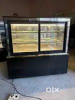 Front sliding Display fridge air cool