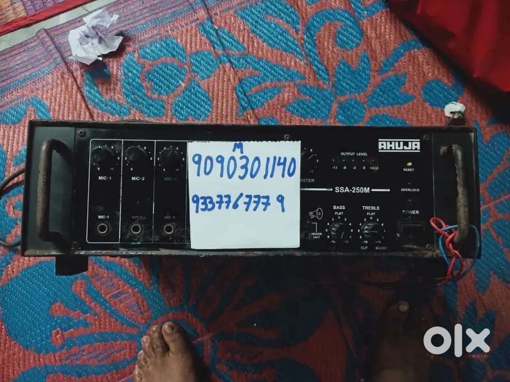 Ahuja amplifier 250 watt