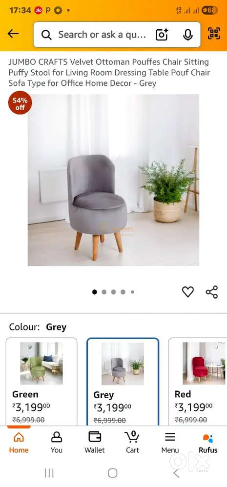 Chairs cushioned  and stool