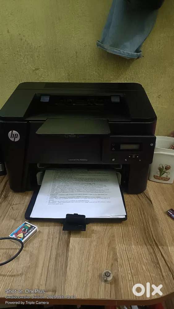 Hp m 202 dw wireless printer
