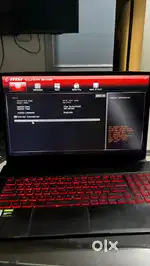 Sell / Exchange Msi Gaming laptop, Display problem