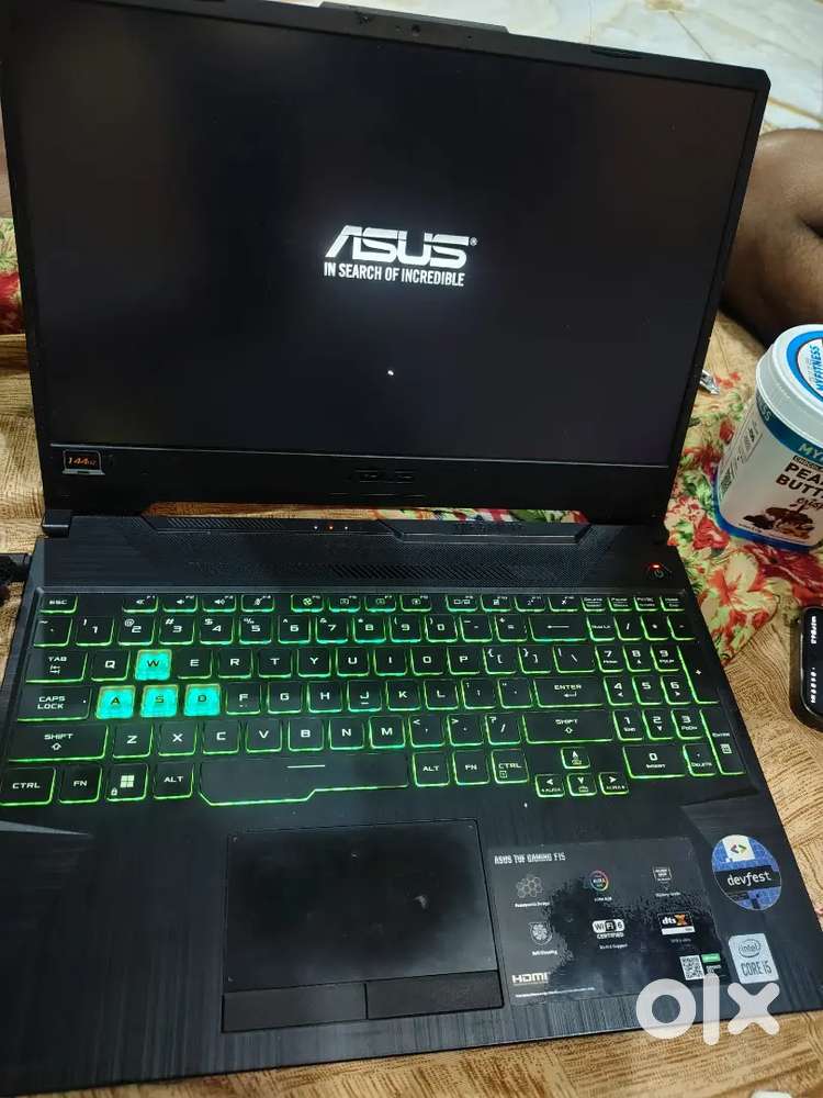 Asus TUF Gaming F15  16gb ram  512gb ssd  intel i5 +Nvidia
