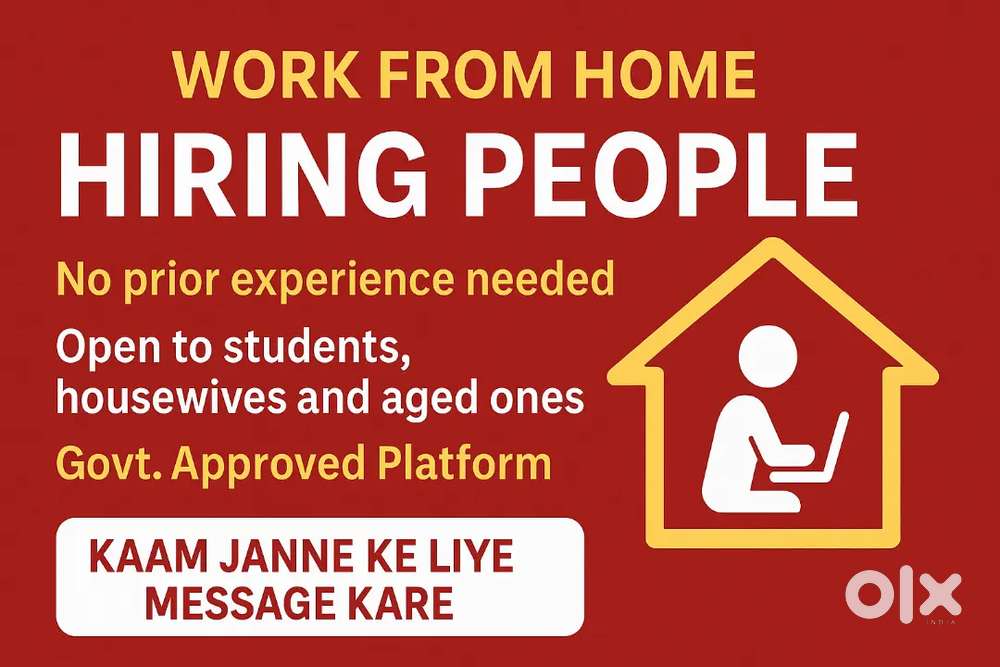 Part-Time / Full-Time Work From Home (Govt Approved)