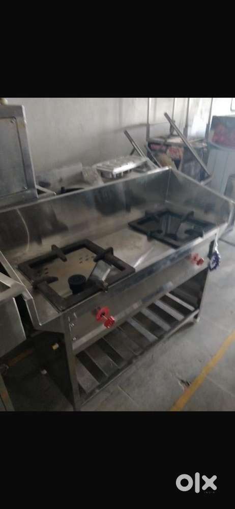 Used commercial stove) complete kitchen care
