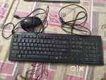 Logitech mouse and  Compac keyboard