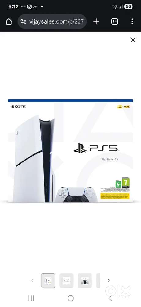 PS5 1 tb disc edition