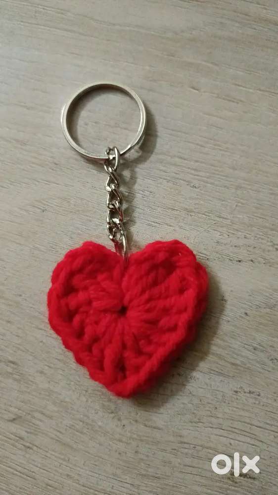 Handmade Crochet Keychains  Customizable & Unique Gifts