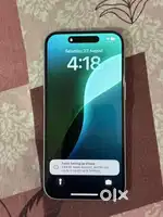 Brand new condition Iphone 15 (Blue) 128GB