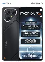 Tecno. Pova. 7.5G (8/128) 45 days old