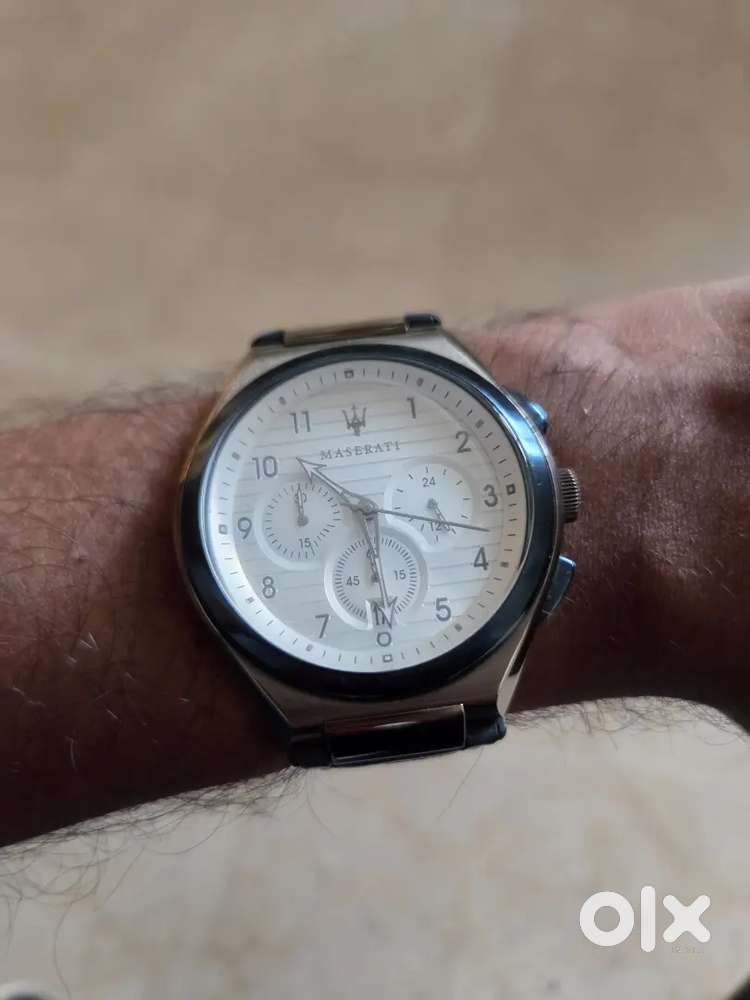 Maserati Triconic Chrono with Date Watch