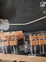 Duracell Alkaline 9V Batteries 8 peices