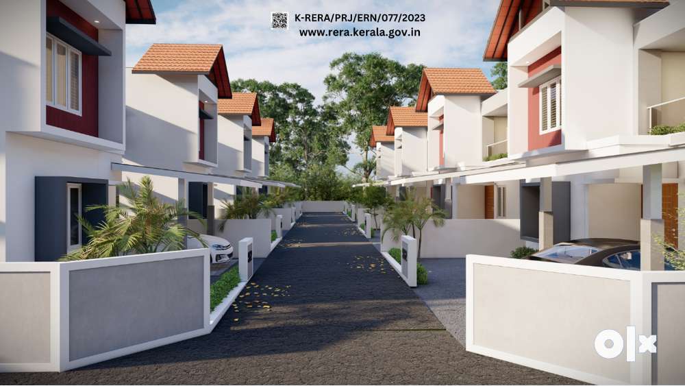 3 BHK, LUXURIOUS, CUSTOMISED VILLA FOR SALE IN ANGAMALY!!