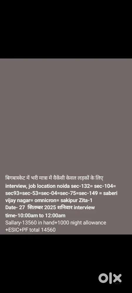 Picker packer jobs in big basket company