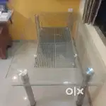 Dinning Table with Glass Top
