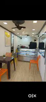 Cake display fridge