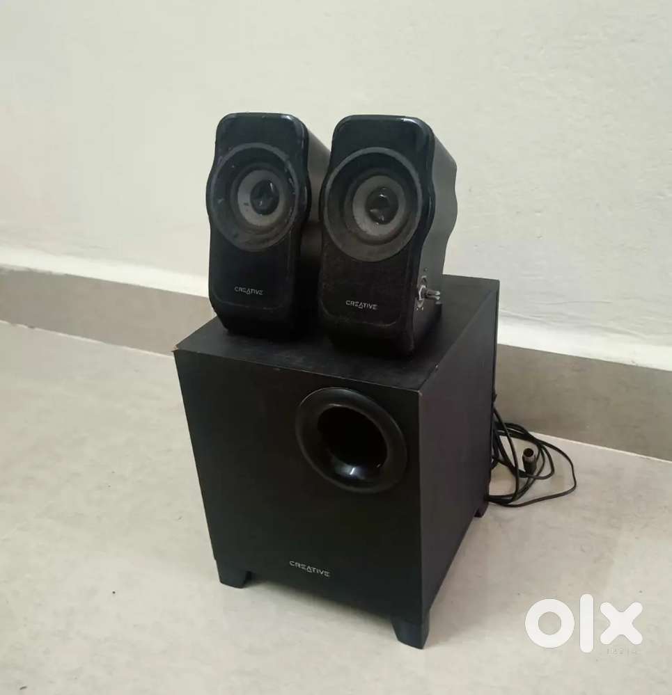 Creative 2.1 speakers stereo home theatre