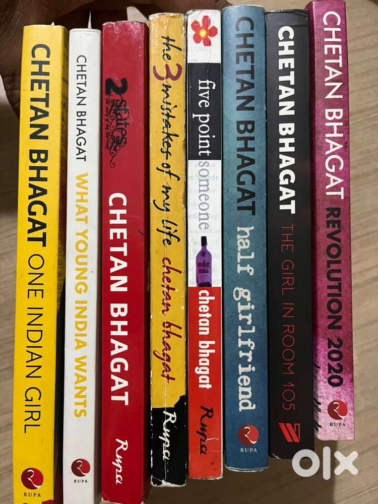 Chetan Bhaghat ( Novels on sale at more than 50% off)