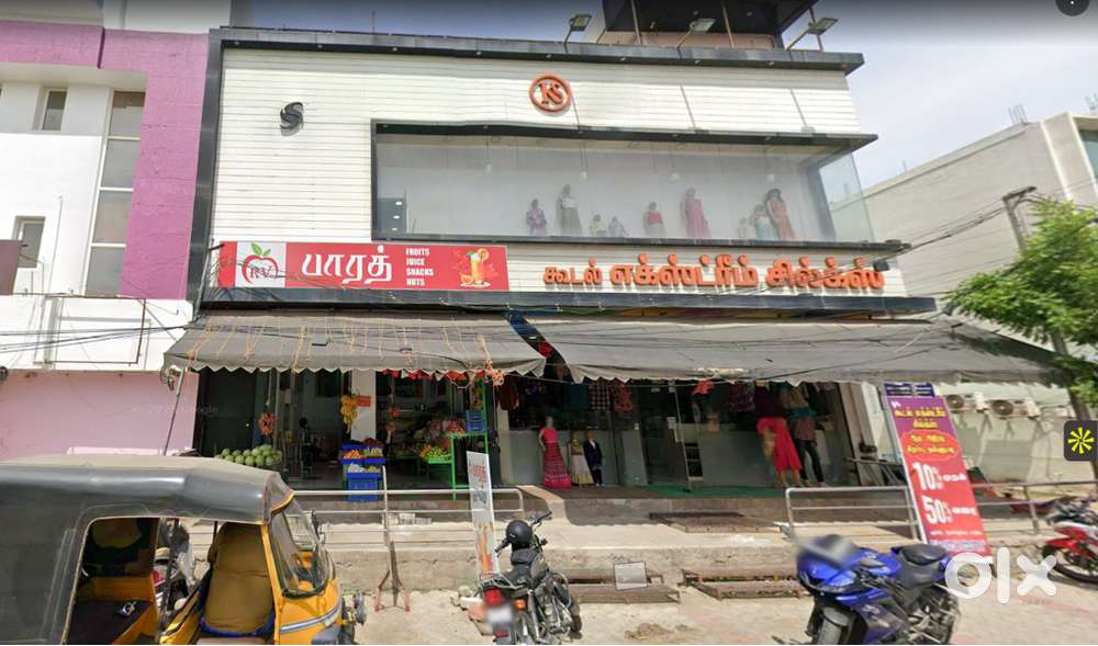 Shop for rent with  on koodal nagar main road