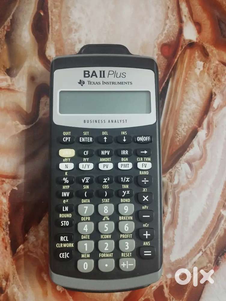 Texas Instruments BA II Plus Financial Calculator – 10-Digit display