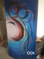 Hand painting and conference table for sale