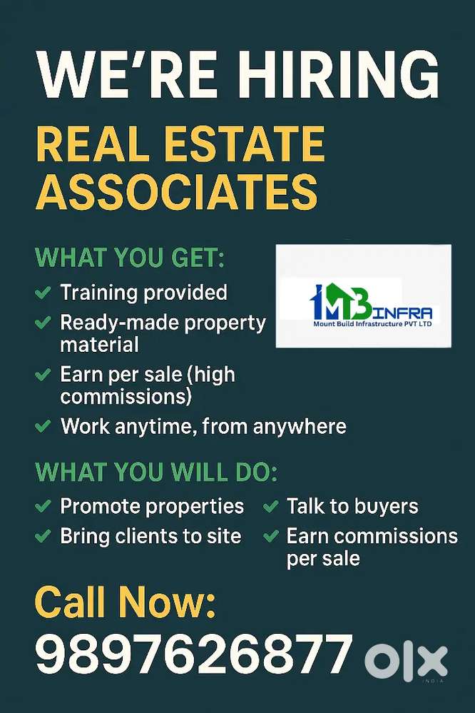 Comission- based real estate agent
