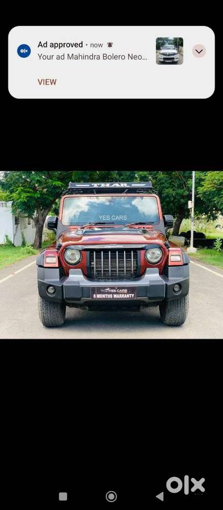 Mahindra Thar LX 4-STR Convertible AT, 2021, Petrol