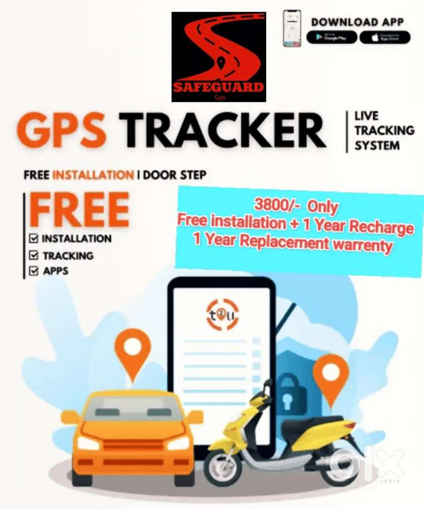 TWO WHEELER, 4 WHEELER GPS FITTING