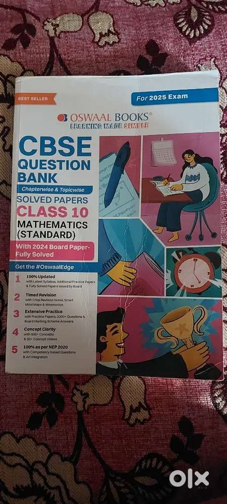 OSWAAL BOOKS CBSE QUESTION BANK CLASS 10 MATHS STANDARD