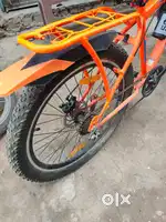 Gear and disc brake cycle with 12 gear