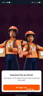 SWIGGY FOOD AND INSTAMART DELIVERY JOB