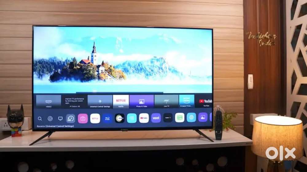 LG webOS smart 4k Q-LED TV with magic remote and delivery fitting free