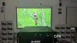 RDD2 Projector 350Inch 4K 3D Watch Movies Cricket For Home Office Cafe