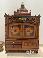 Wooden mandir