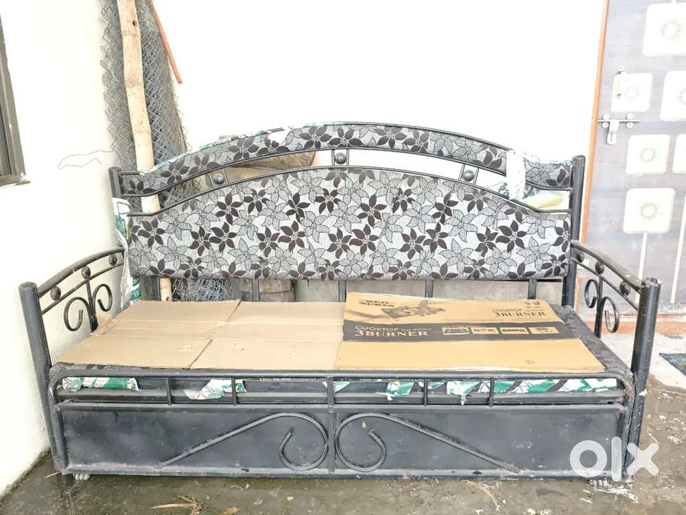 Sofa cum bed 3 in 1. Comfortably 3 seats and converts into a bed