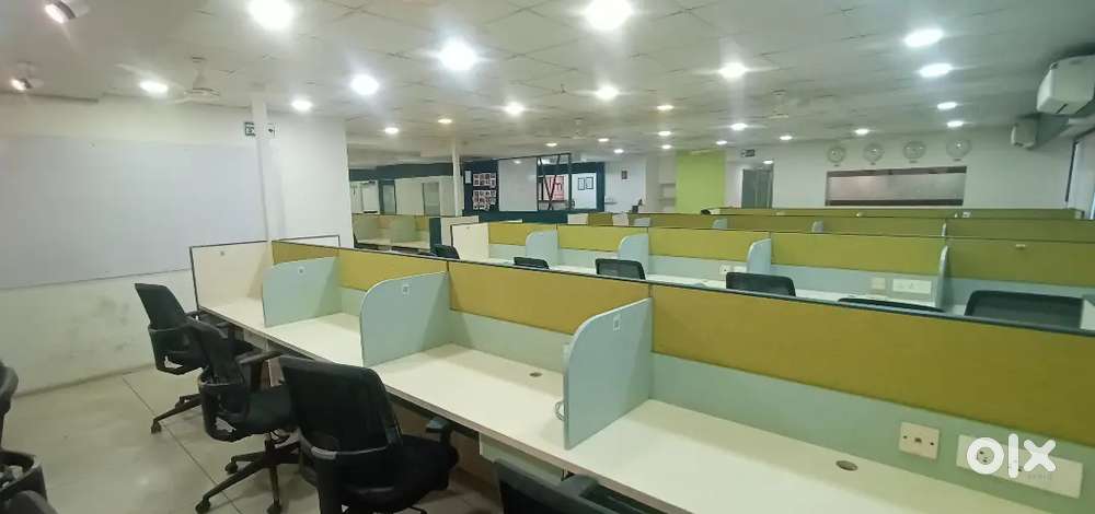 75 work stations furnish office for rent at chakli Circle attach Tolet