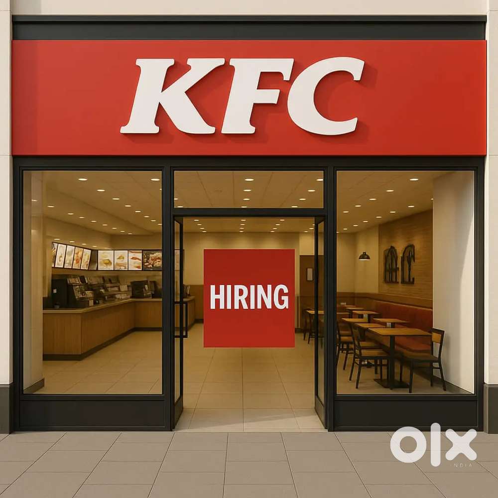 तत्काल आवश्यकता है @ KFC STORE APPLY NOW