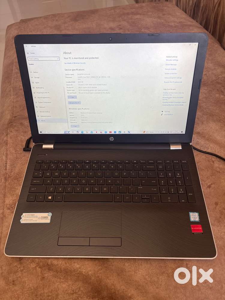 hp laptop 15-bs0xx, i3 generation,