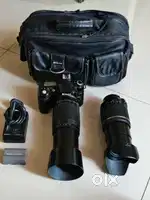 NIKON D90 2 BIG LENS PROFESSIONAL DSLR GOOD CONDITION.