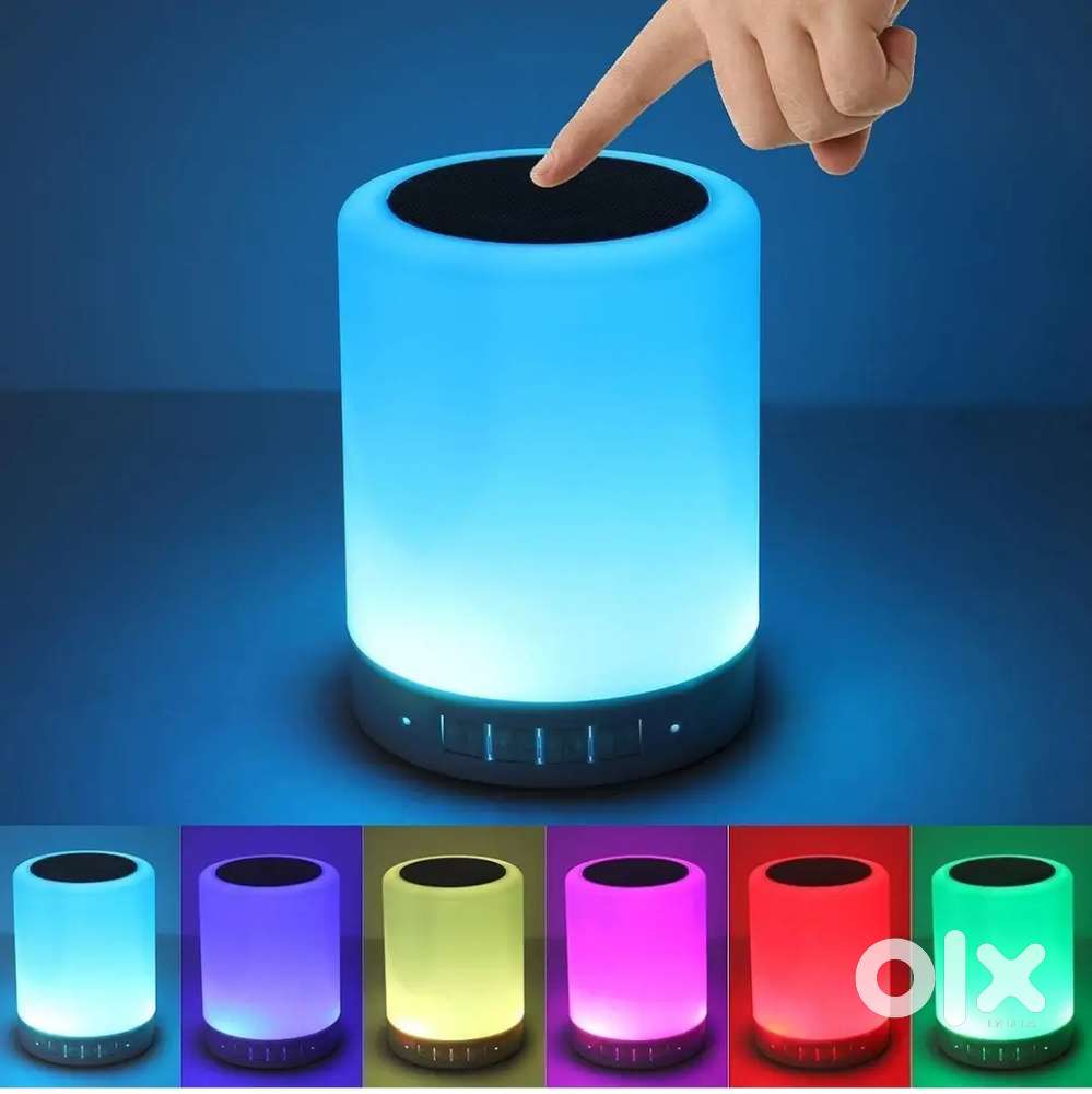 Smart colour change lamp with Bluetooth speaker