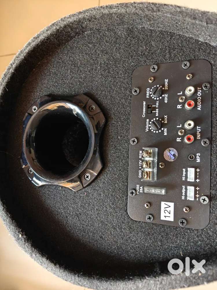 10 Inch basstube for sale inbuild amp